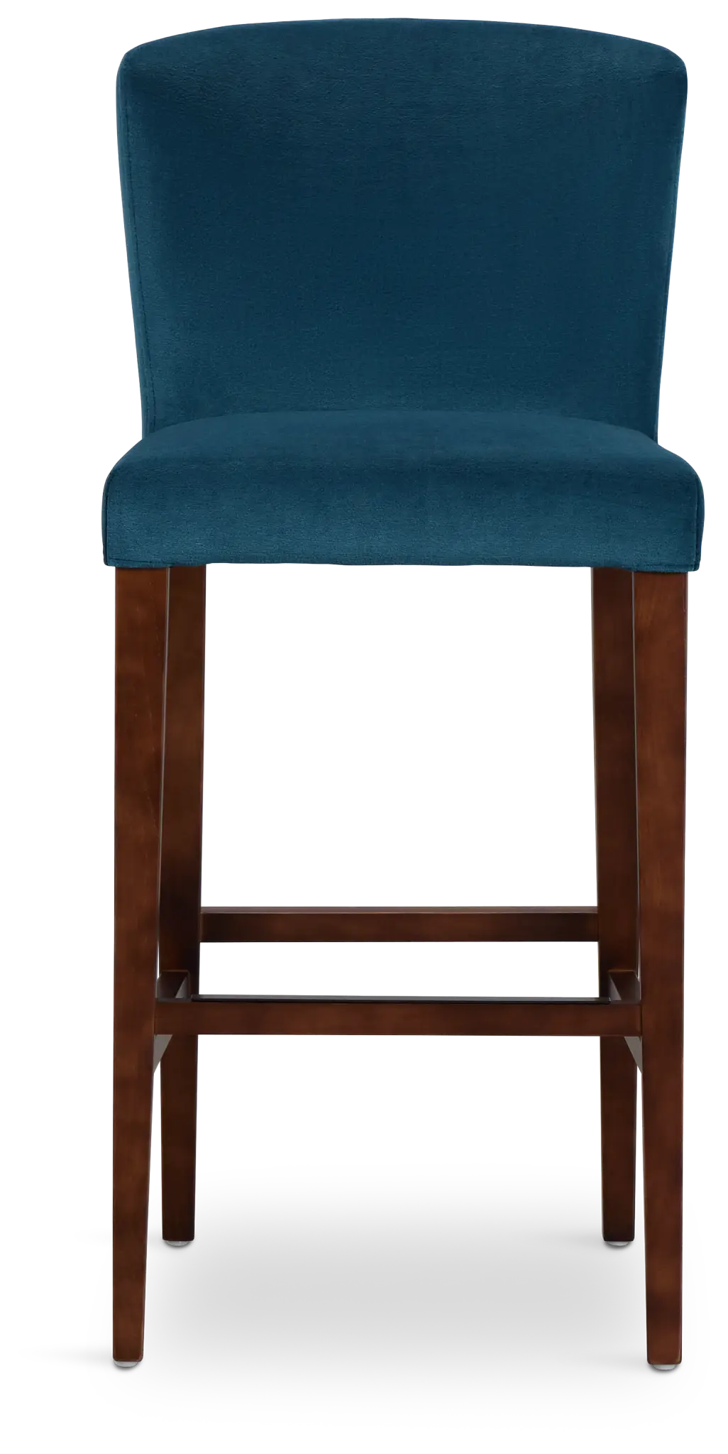 Bentley Dark Blue Velvet 30" Upholstered Barstool Bentley Dark Blue Velvet 30" Upholstered Barstool