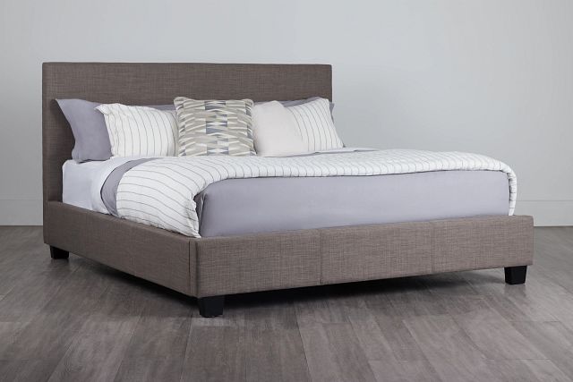 Madden Gray Uph Platform Bed