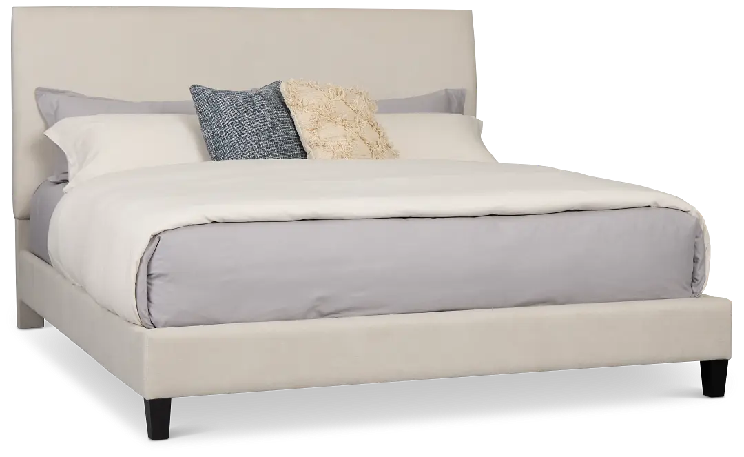 Lucy Taupe Uph Platform Bed Lucy Taupe Uph Platform Bed