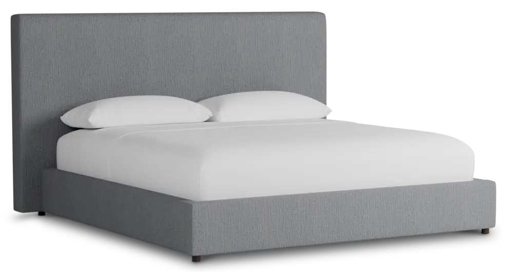 Grayton Revenue 54" Upholstered Platform Bed Grayton Revenue 54" Upholstered Platform Bed