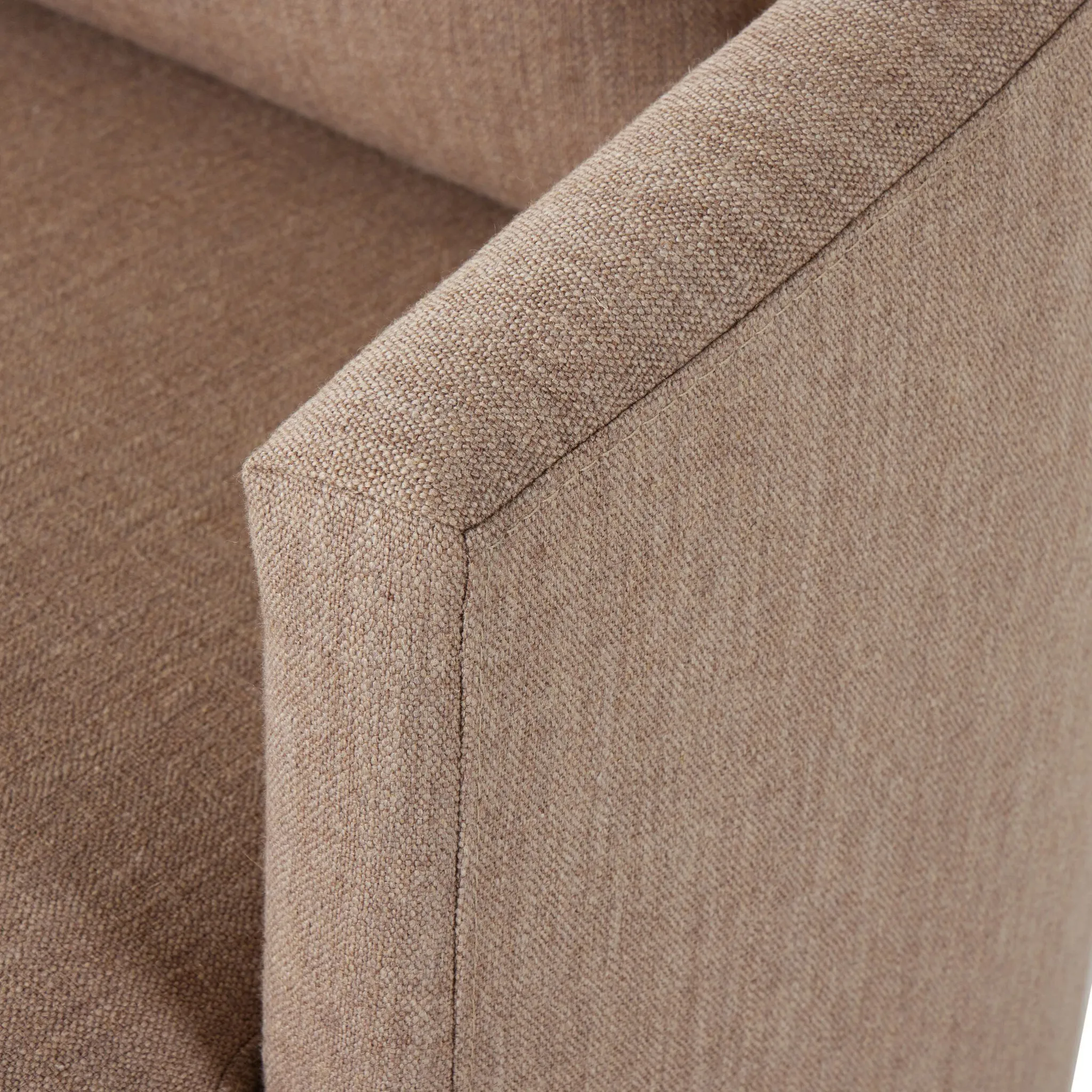 Four Hands Staci Beige Fabric Accent Chaise