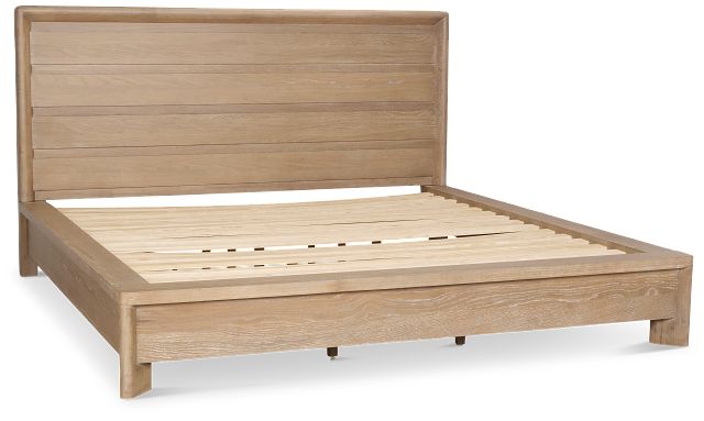 Alton Light Tone Platform Bed