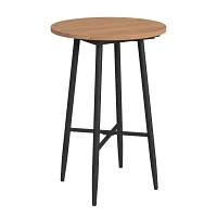 Zephyr Two-tone Round Pub Table