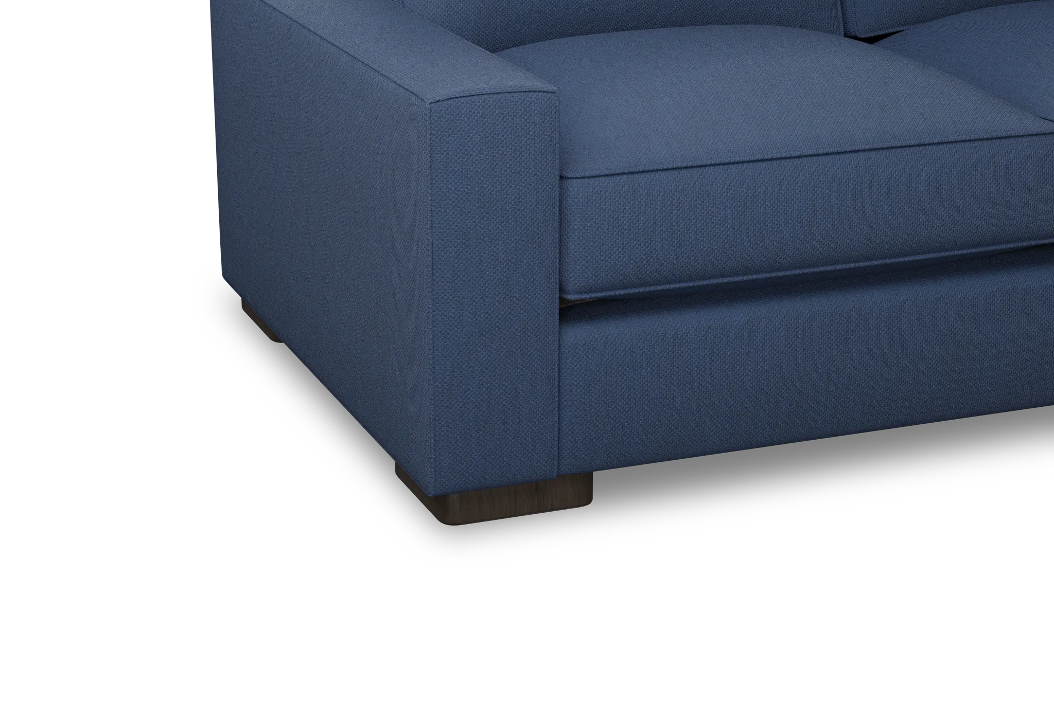 Edgewater Revenue Dark Blue Large Right Chaise Sectional