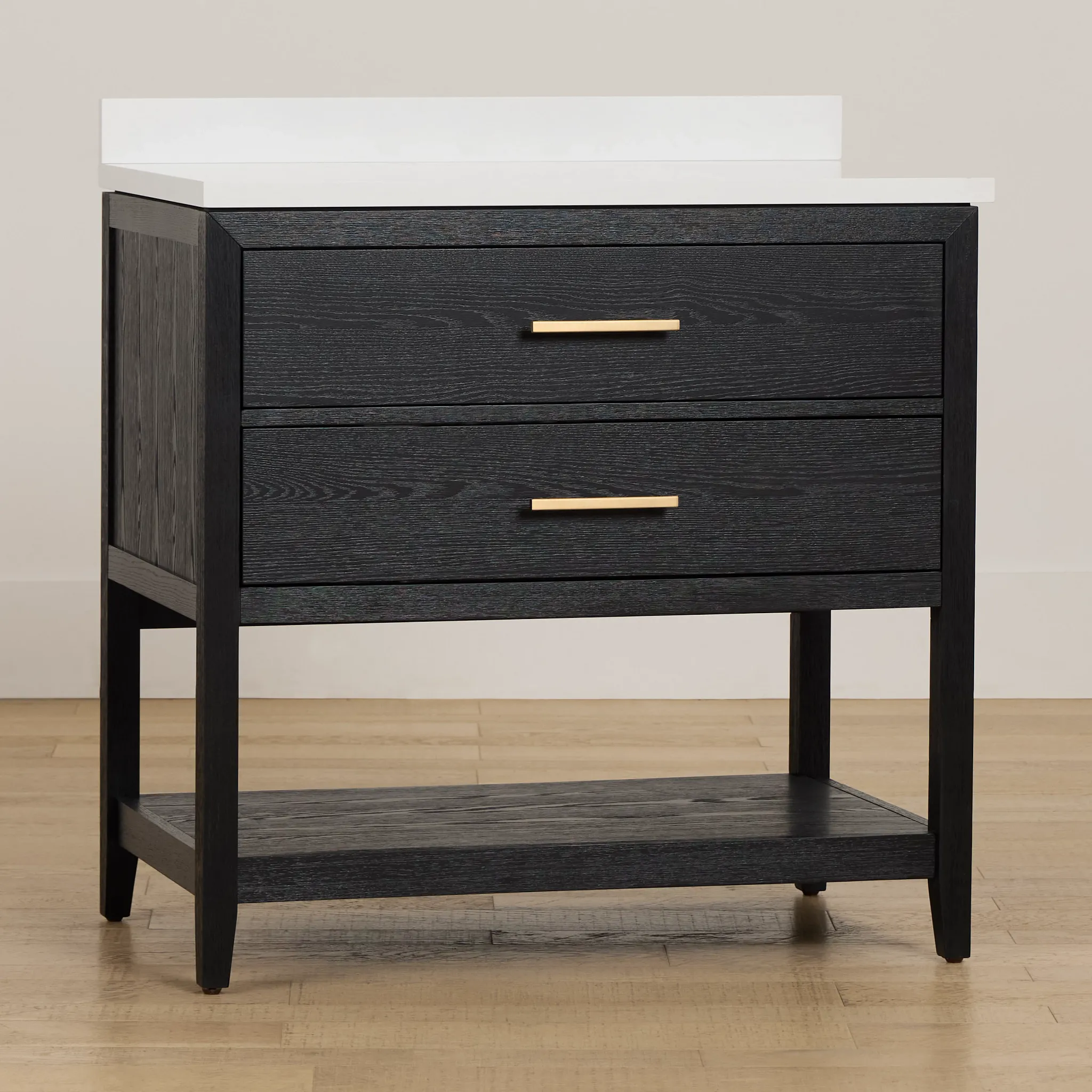 Alden Black 36" Single Bathroom Vanity