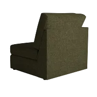 Citymod Green Fabric Wedge