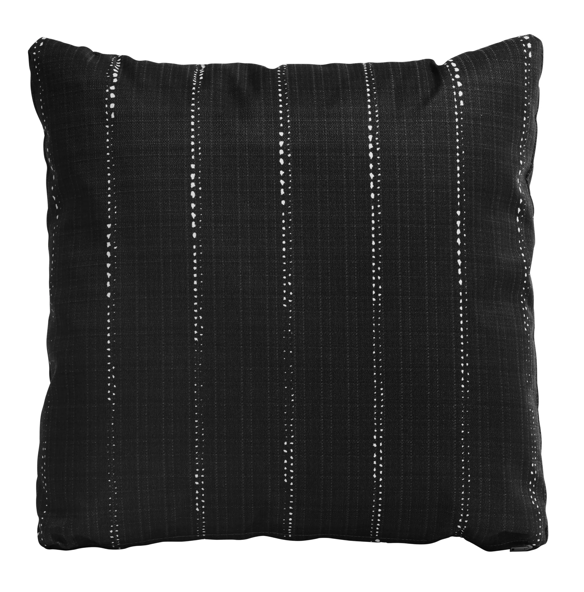 Carlo Black 20" Indoor/outdoor Accent Pillow