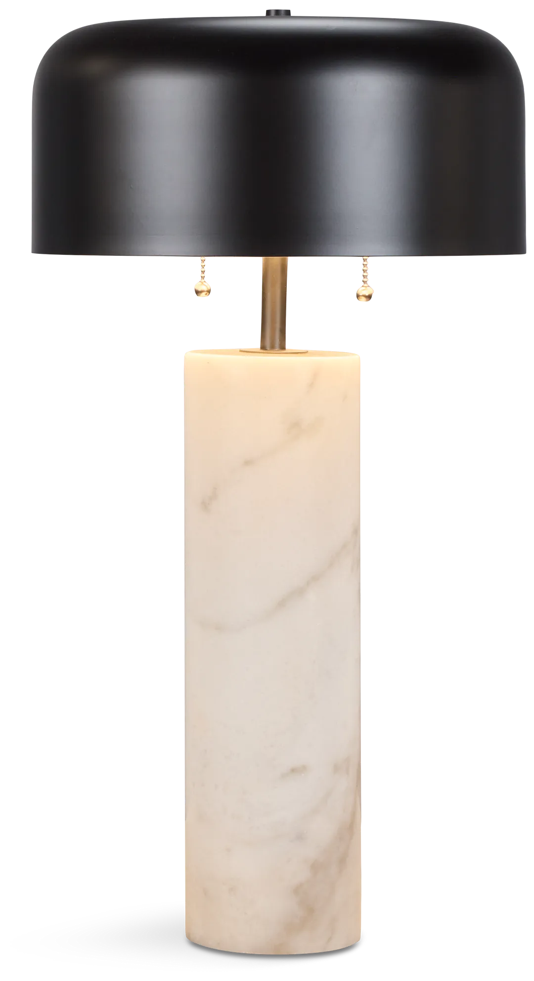 Bova Black Metal Table Lamp