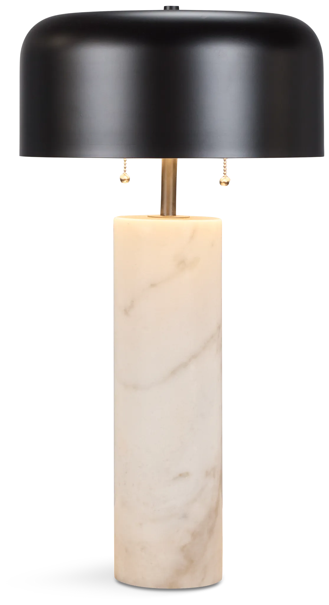 Bova Black Metal Table Lamp