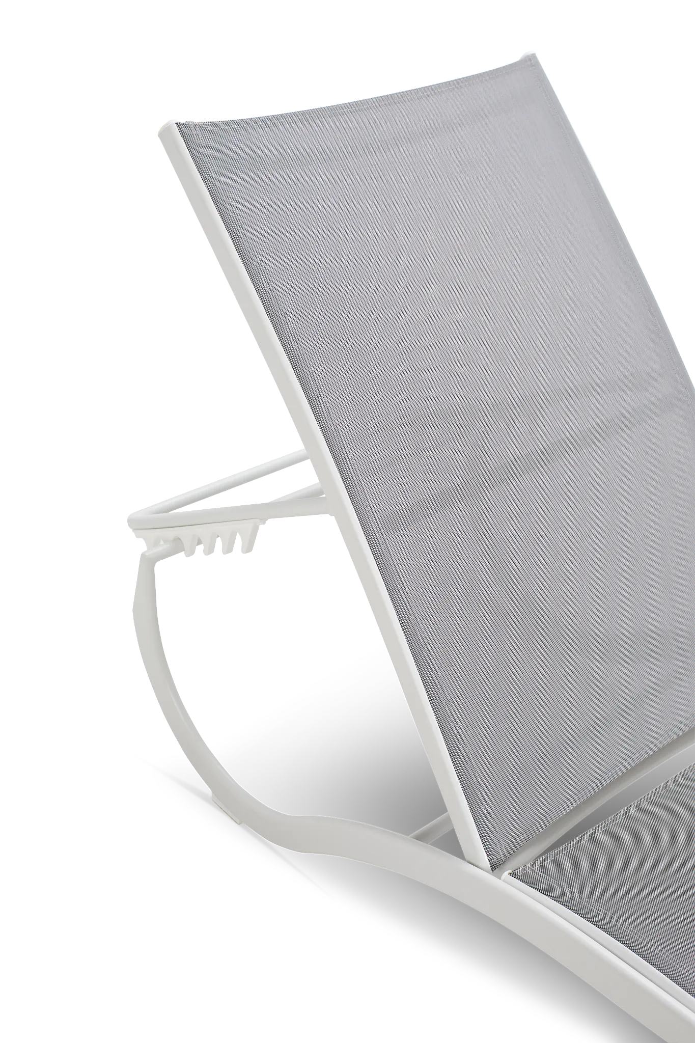 Lisbon2 Gray Sling Chaise