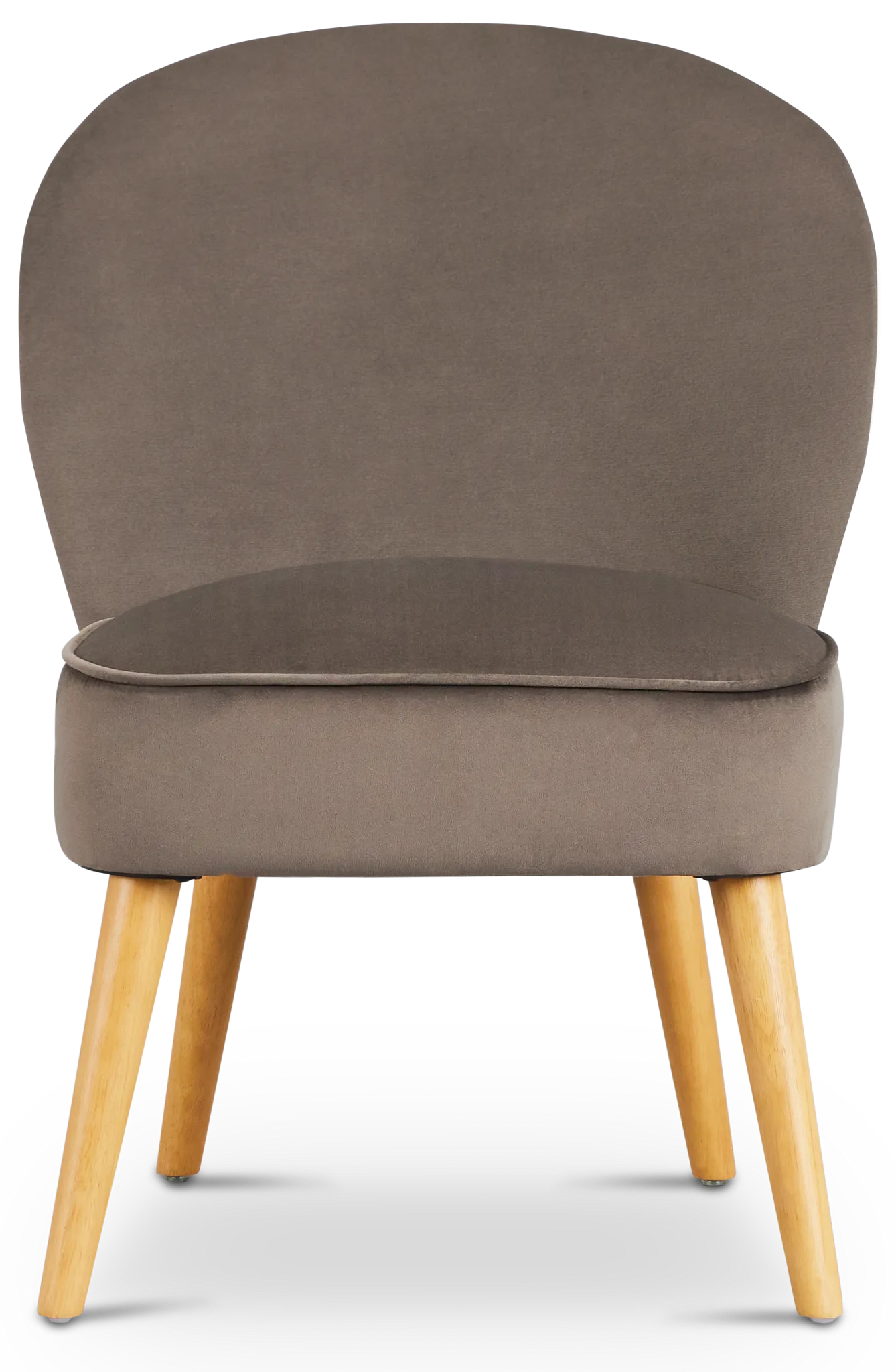 Kate Dark Gray Velvet Accent Chair