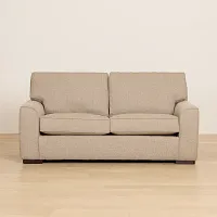 Sinclair Brown Fabric Memory Foam Sleeper