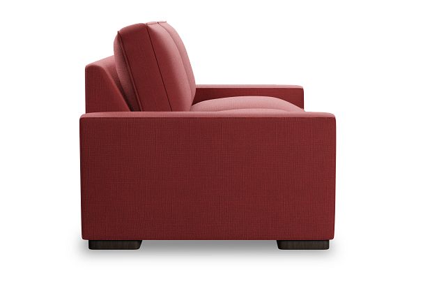 Edgewater Haven Red Loveseat (2)
