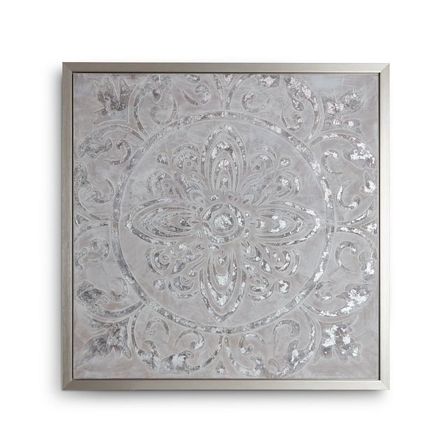 Rheana Silver Framed Wall Art (1)