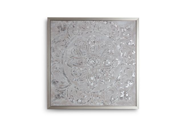 Rheana Silver Framed Wall Art