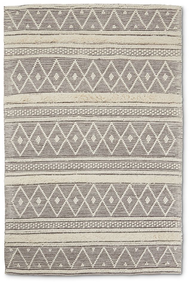 Arles Gray 8x10 Area Rug