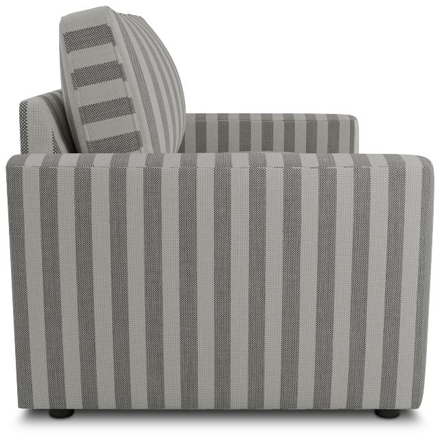 Siesta Sea Lane Dark Gray Fabric Cooling Memory Foam Sleeper