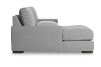 Edgewater Suave Gray Left Chaise Sectional