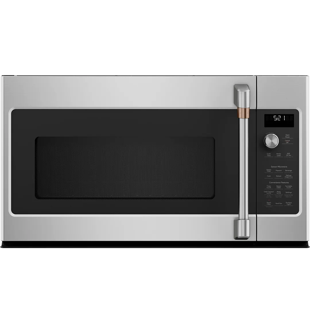 Cafe 521 Series Stainless Steel Over-the-range Microwave