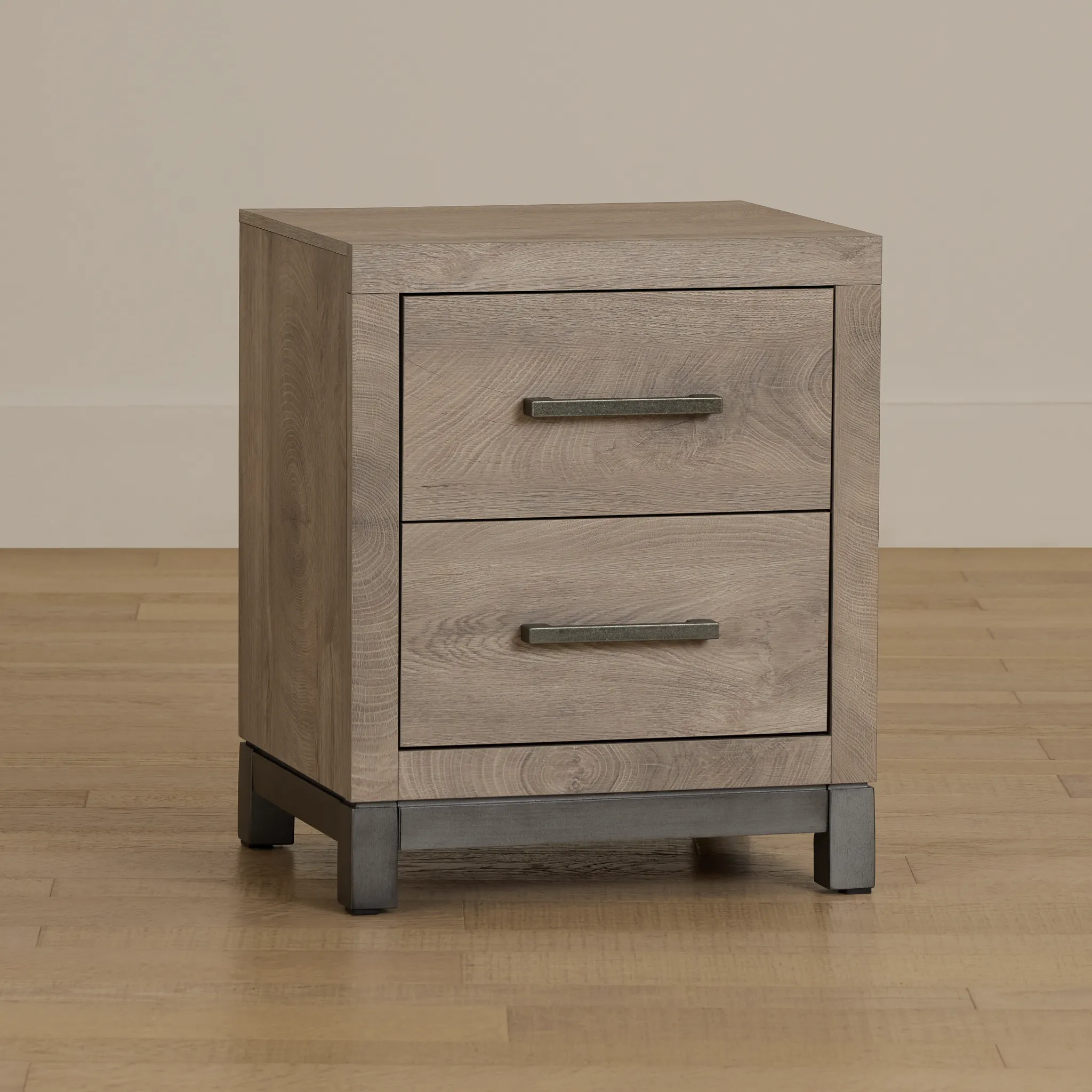 Evanston Gray Nightstand