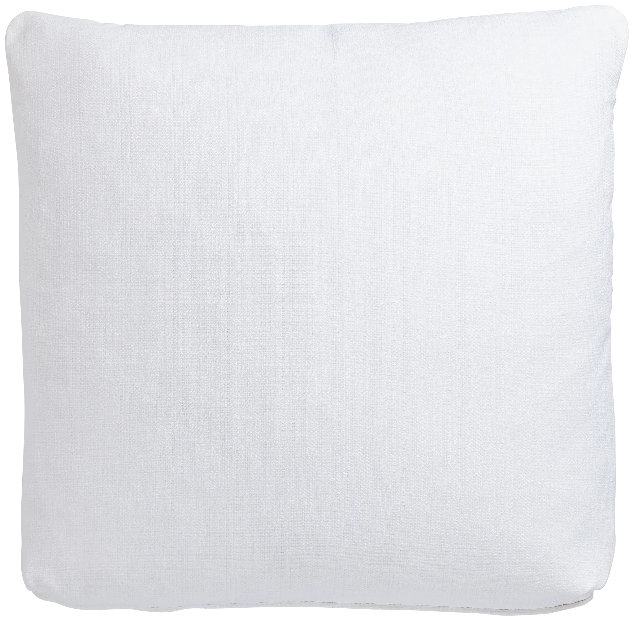 Zeke White 24" Accent Pillow