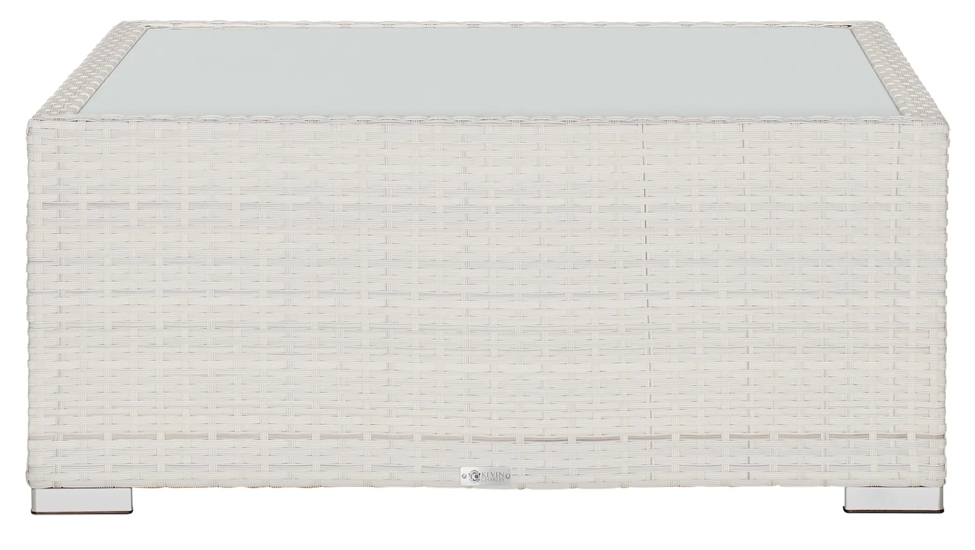 Biscayne White Square Coffee Table Biscayne White Square Coffee Table