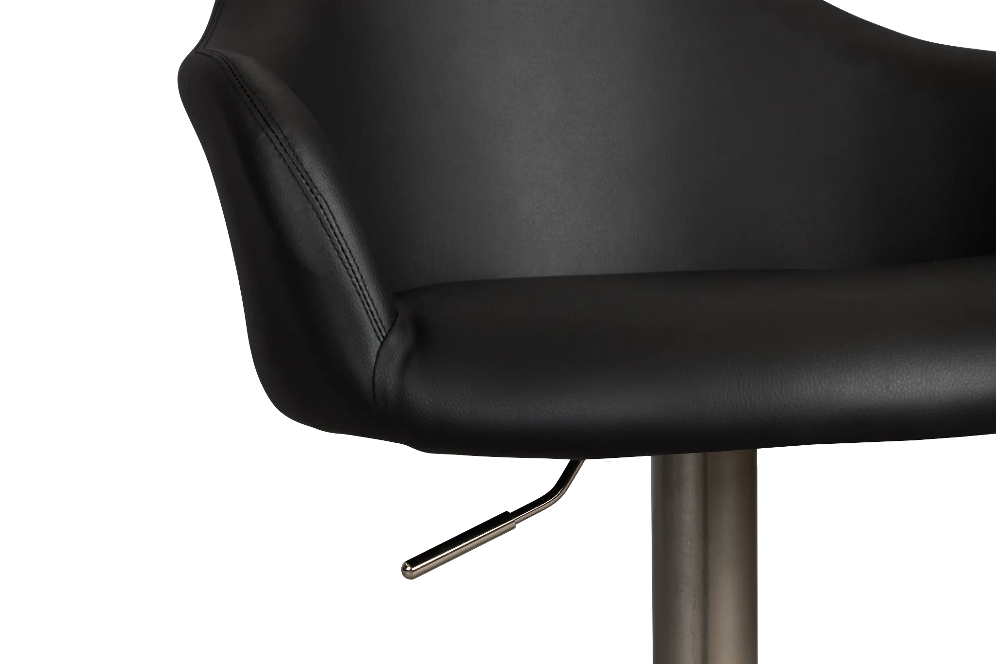 Hyde Black Uph Adjustable Stool