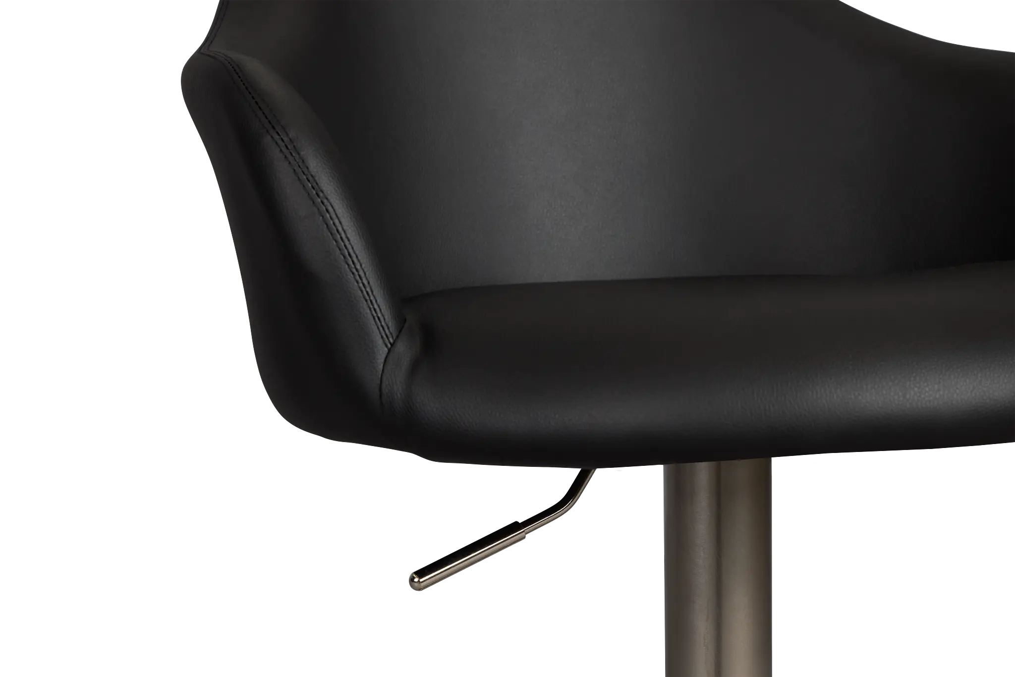 Hyde Black Uph Adjustable Stool Hyde Black Uph Adjustable Stool