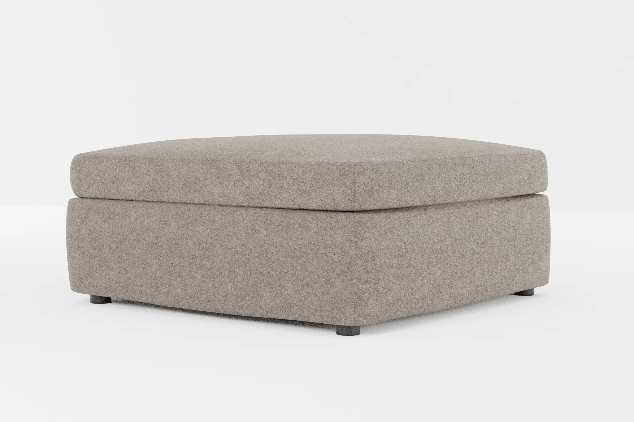Destin Elite Brown Fabric Cocktail Ottoman Destin Elite Brown Fabric Cocktail Ottoman