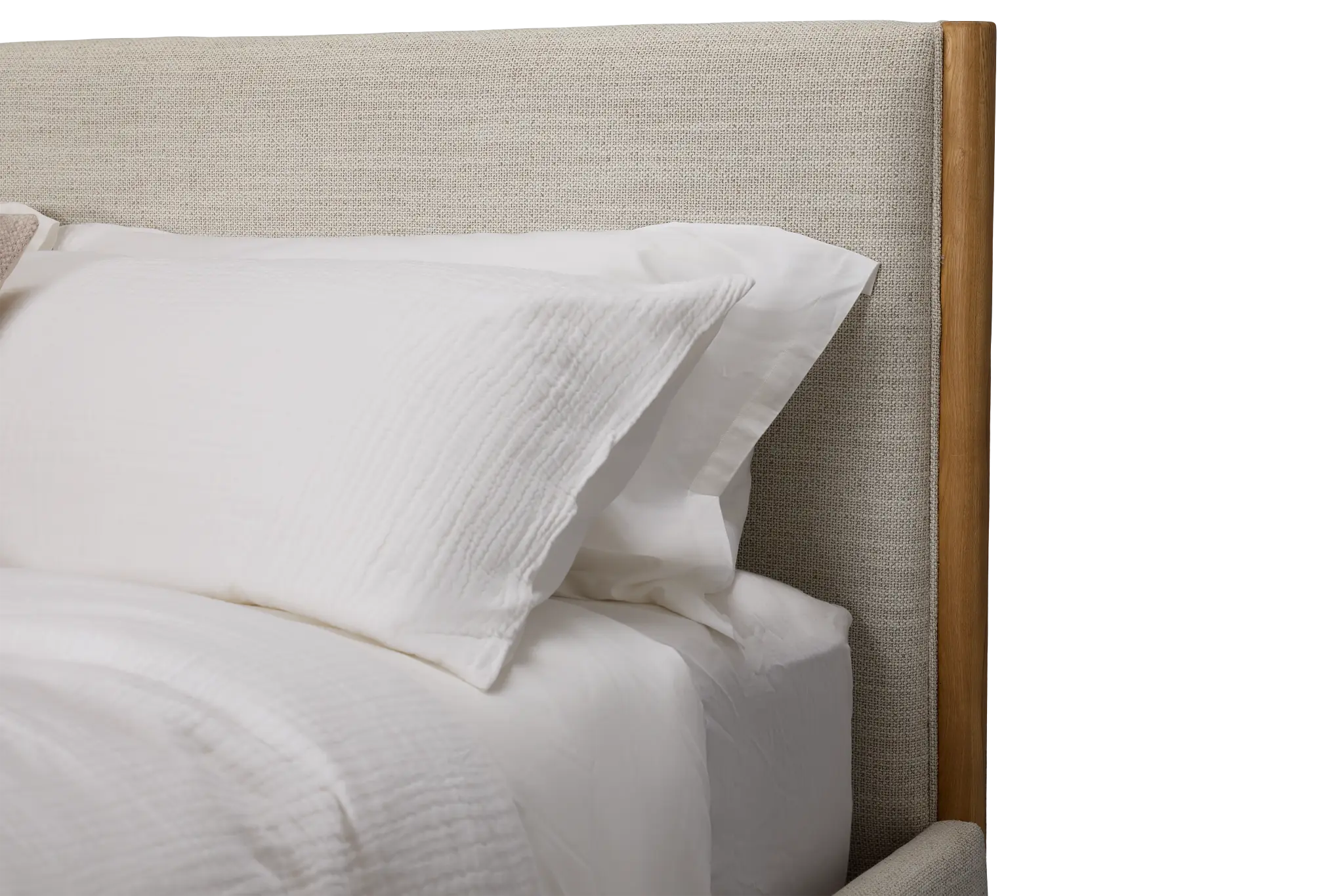 Stockton White Uph Panel Bed Stockton White Uph Panel Bed