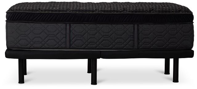 Beautyrest Black Series Four Summit Plush Elite Adjustable Mattress Set
