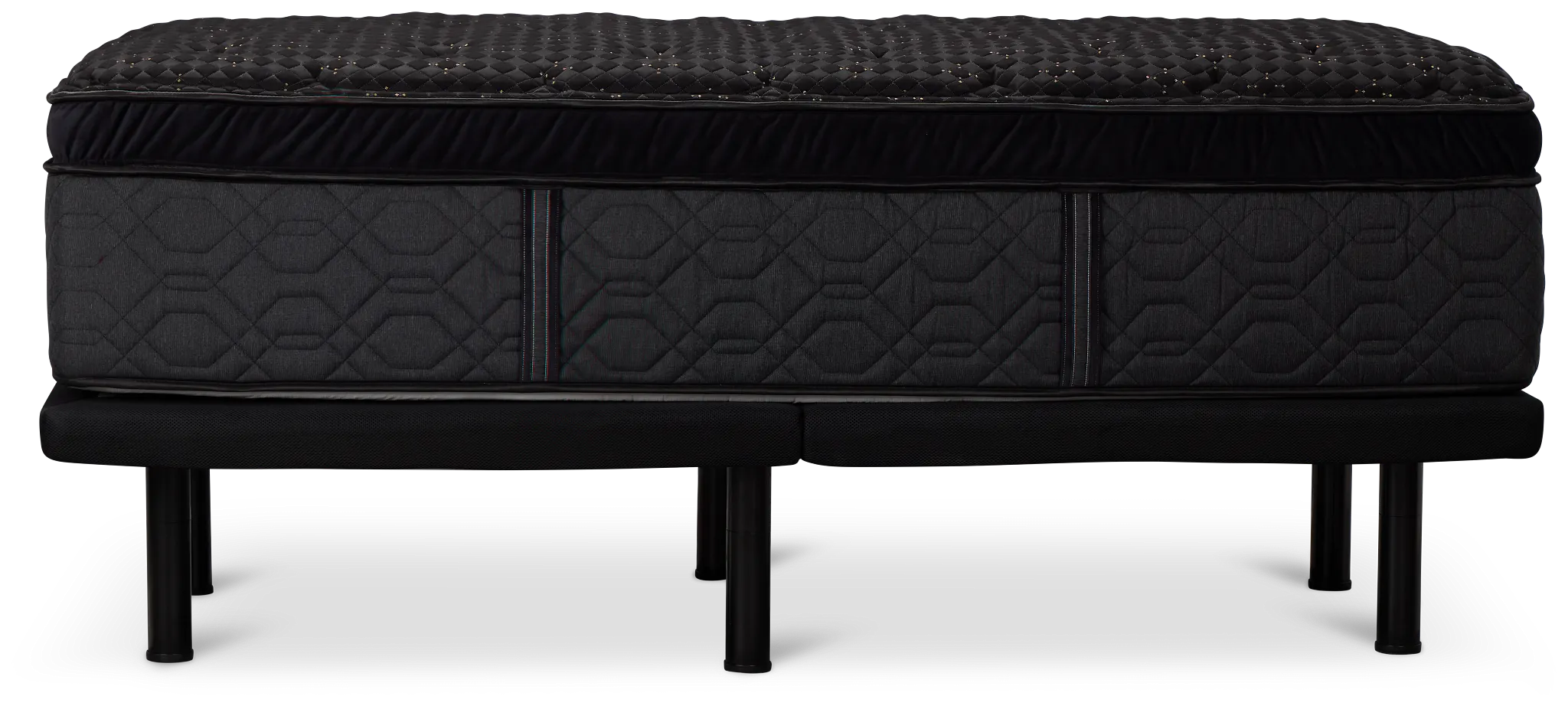Beautyrest Black Series Four Summit Plush Elite Adjustable Mattress Set