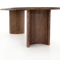 Paloa Mid Tone Oval Table