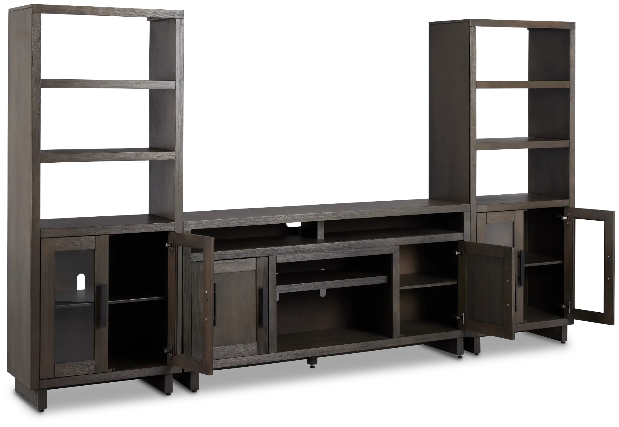 Richmond Gray 64" Door Entertainment Wall Richmond Gray 64" Door Entertainment Wall