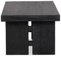 Ronan Black Rectangular Coffee Table