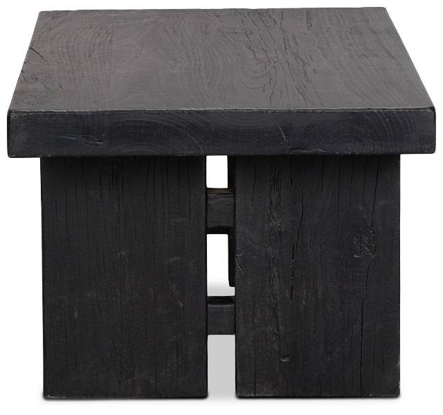 Ronan Black Rectangular Coffee Table