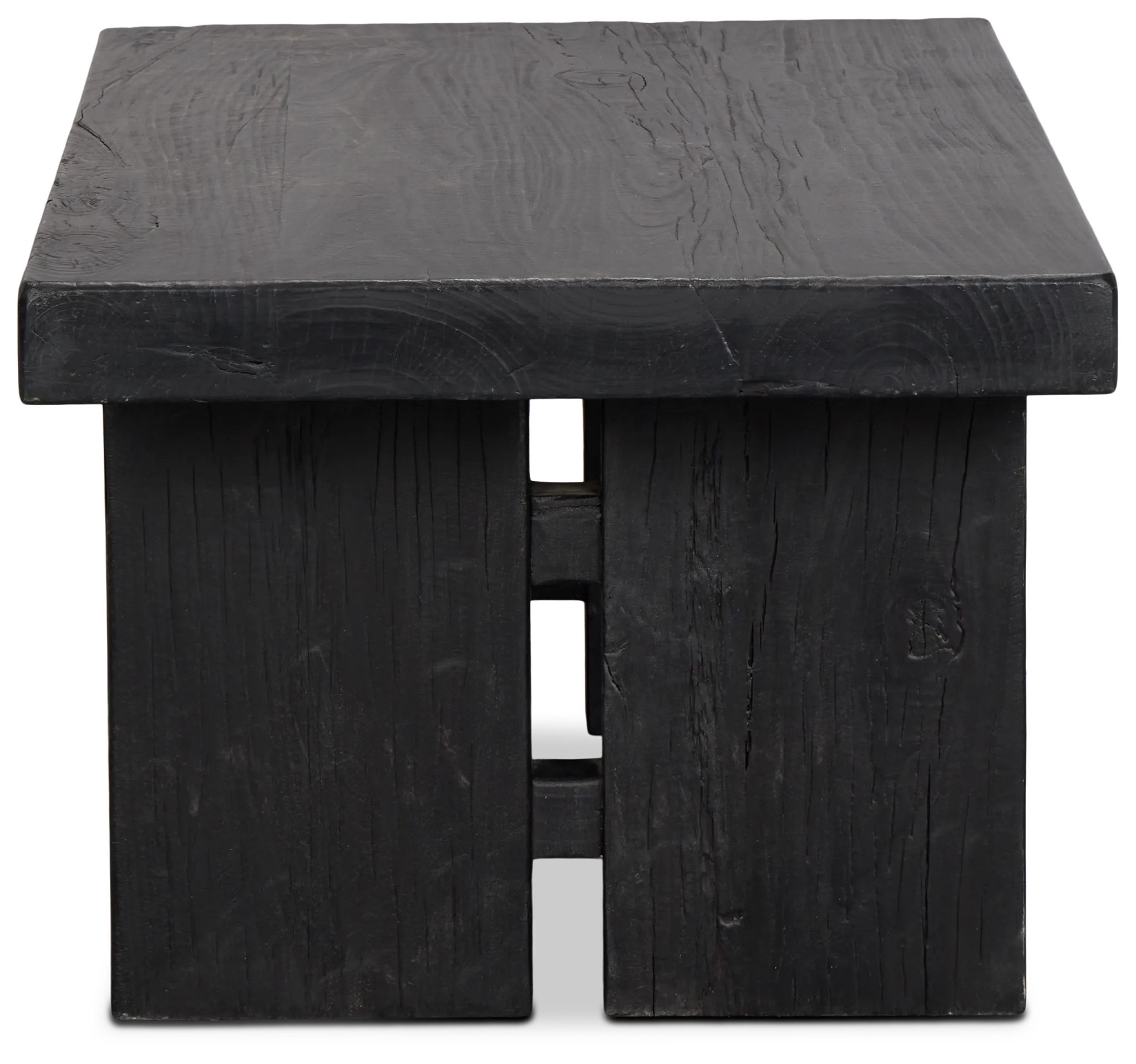 Ronan Black Rectangular Coffee Table