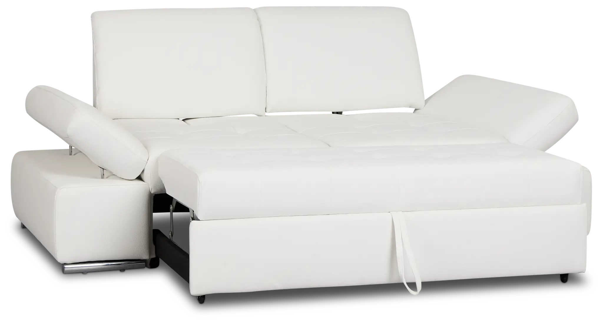 Eden White Micro Popup Sofa Sleeper Eden White Micro Popup Sofa Sleeper