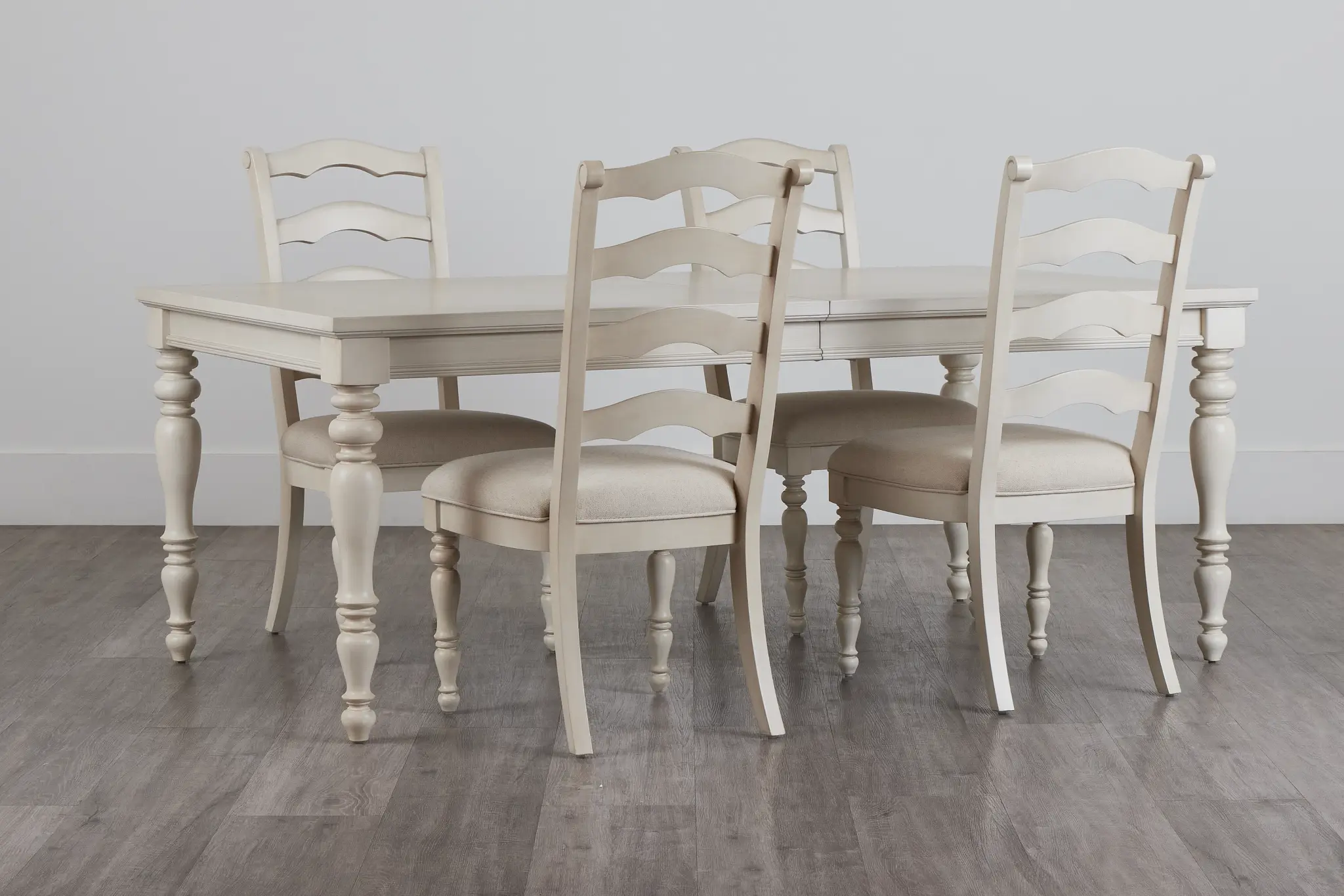 Savannah Ivory Rect Table & 4 Chairs Savannah Ivory Rect Table & 4 Chairs