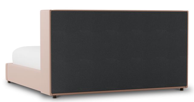 Captiva Joya Light Pink 48" Upholstered Shelter Bed