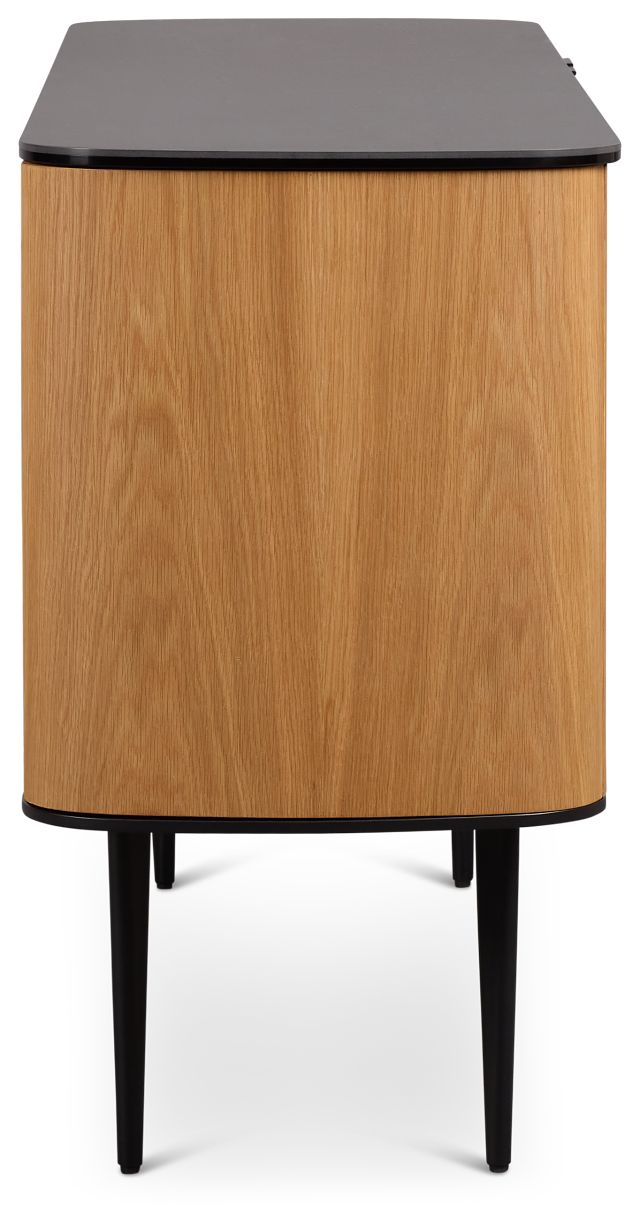 Kayden Light Tone Four-door Cabinet