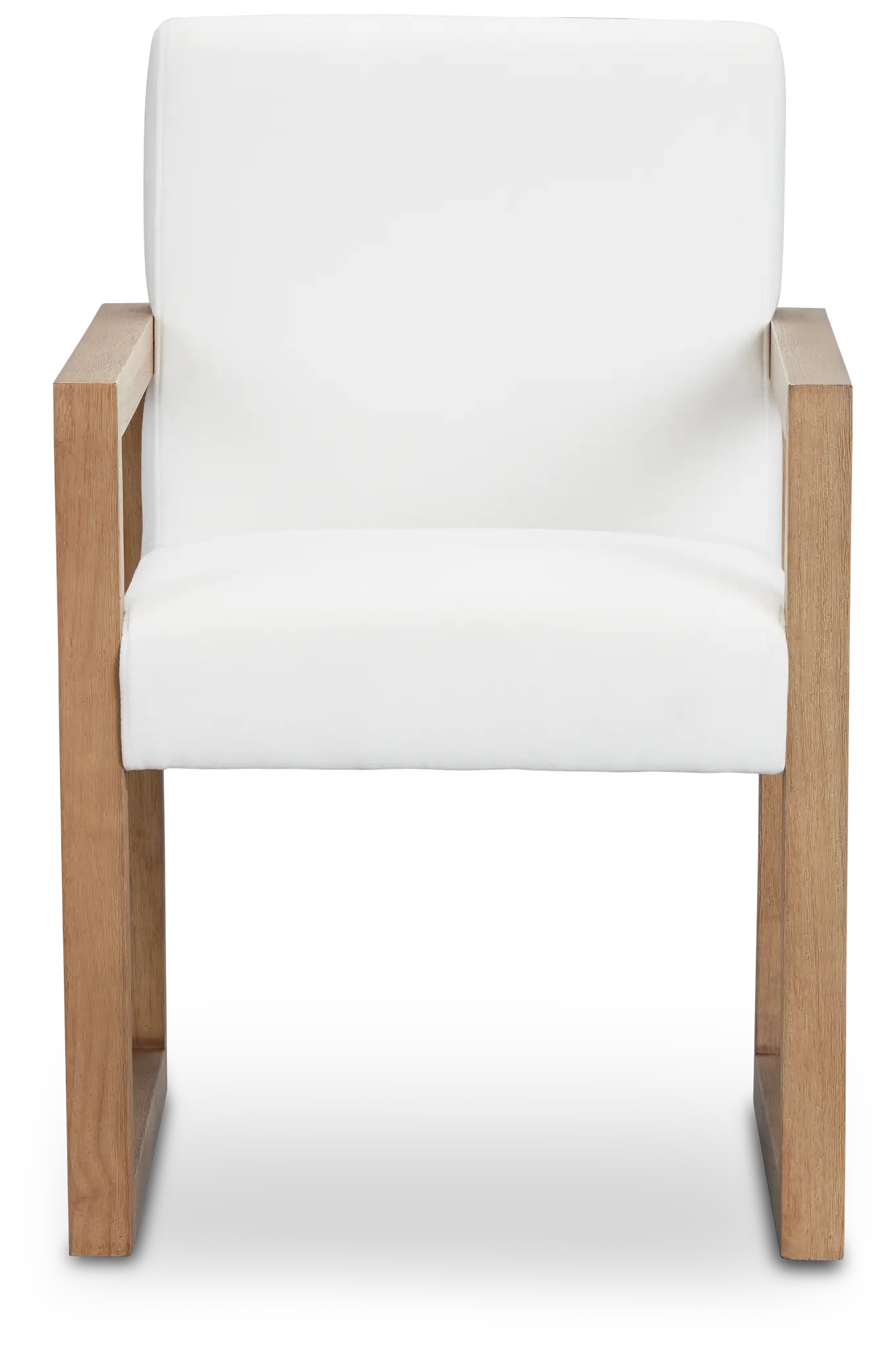 Haven White Upholstered Arm Chair Haven White Upholstered Arm Chair