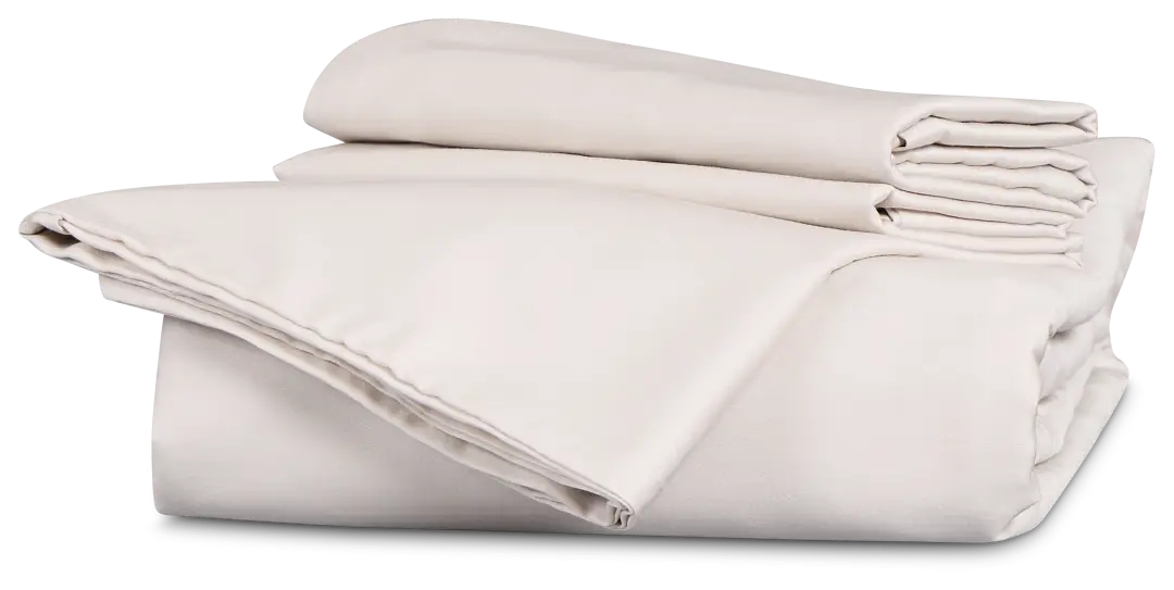 Rest & Renew Cotton Sateen Beige 300 Thread Duvet Set Rest & Renew Cotton Sateen Beige 300 Thread Duvet Set