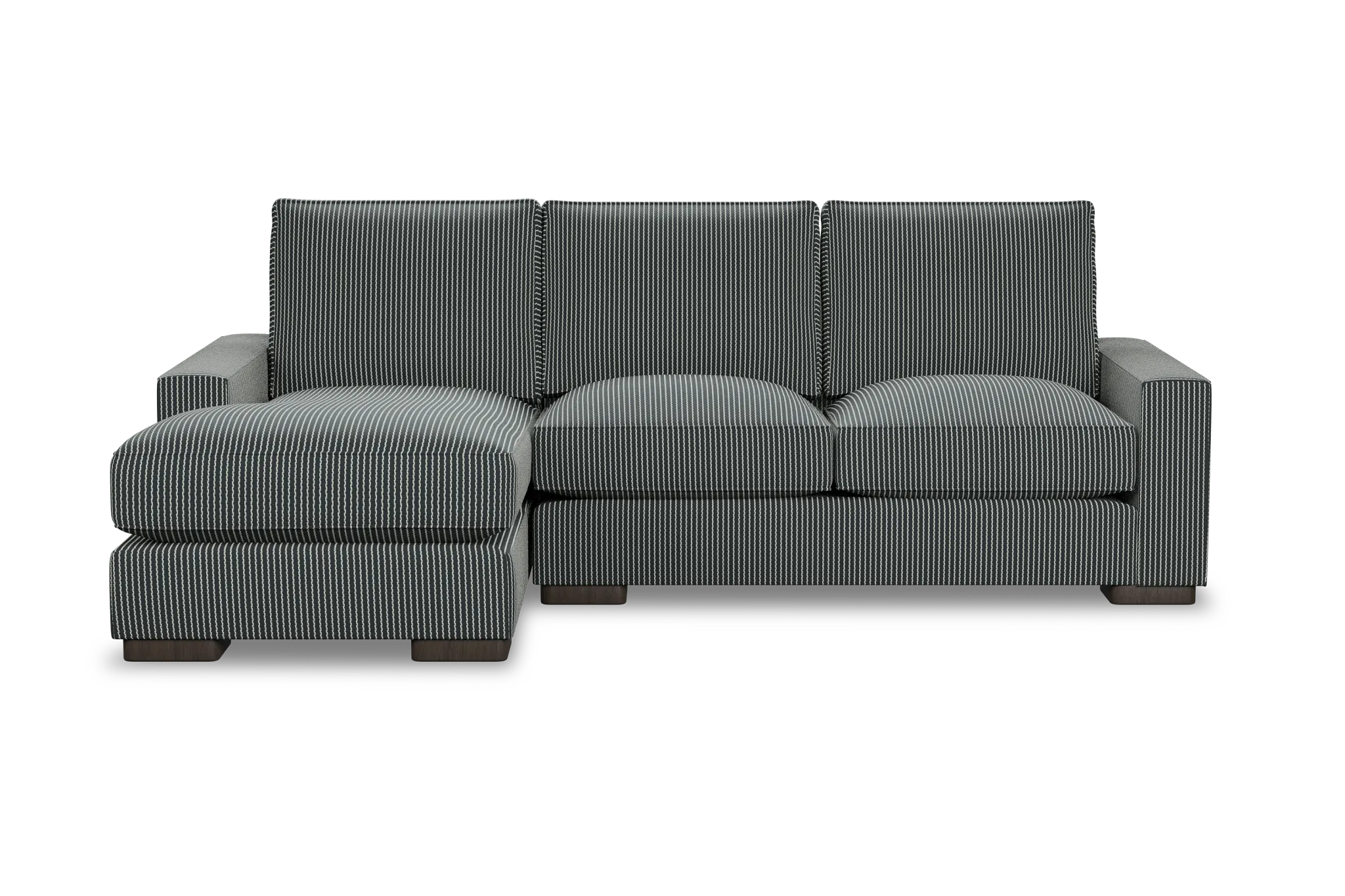 Edgewater Lucy Navy Left Chaise Sectional