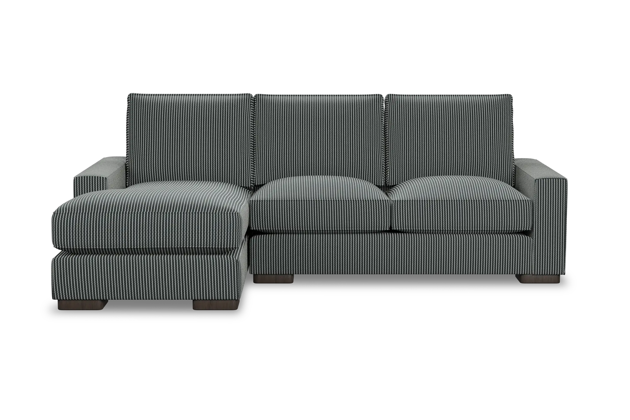 Edgewater Lucy Navy Left Chaise Sectional Edgewater Lucy Navy Left Chaise Sectional