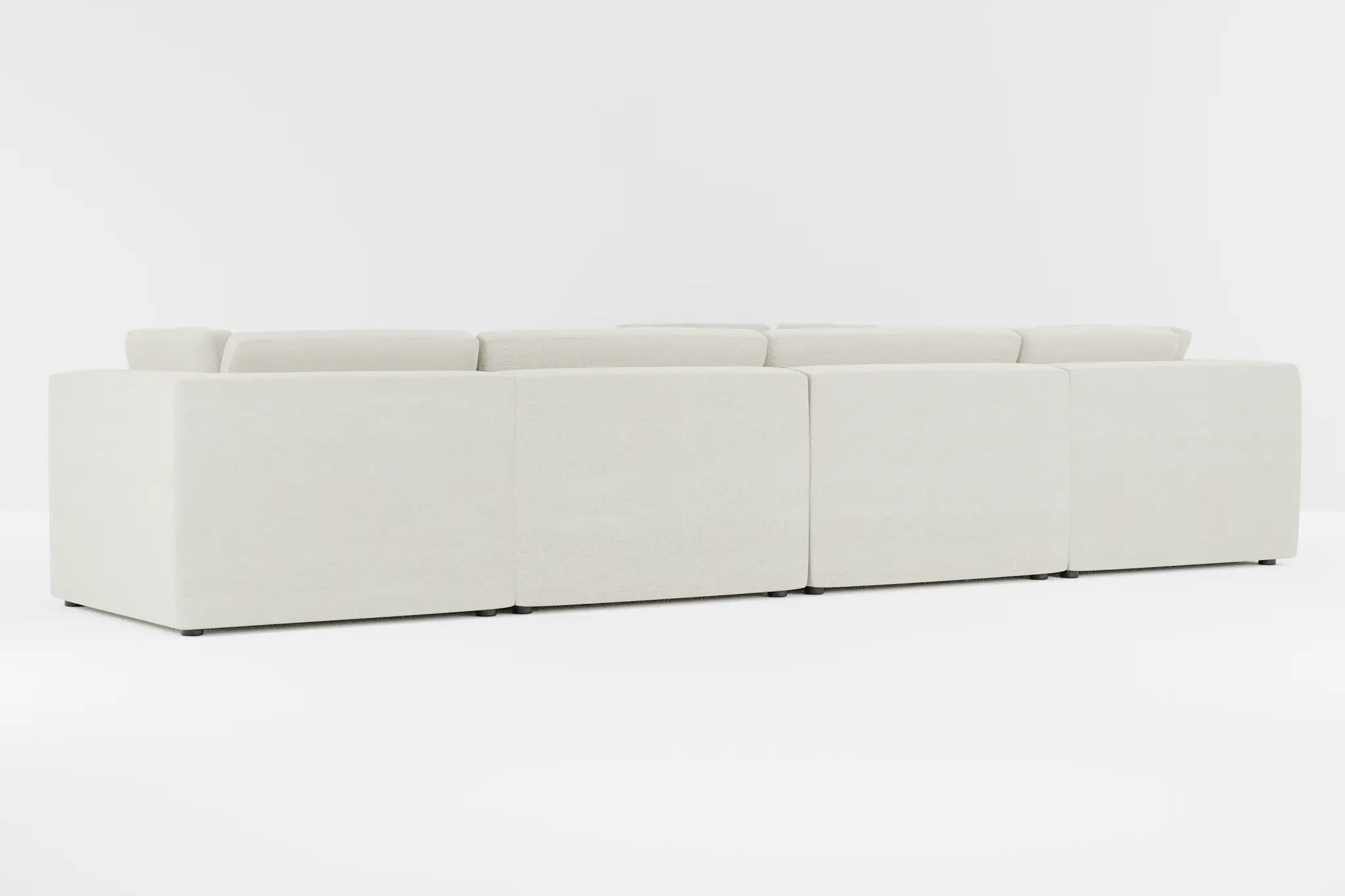 Destin Elite Ivory Fabric 6-piece Modular Sectional Destin Elite Ivory Fabric 6-piece Modular Sectional