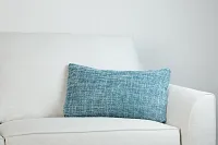 Sutt Teal Lumbar Accent Pillow