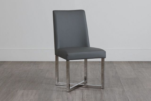 Howard Gray Upholstered Side Chair