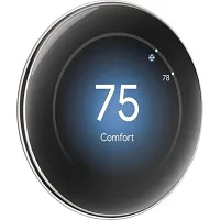Google Nest Learning & Nest Temperature Sensor Silver Smart Thermostats