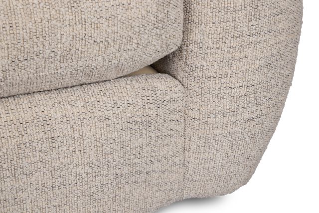 Kaya Gray Fabric Swivel Chair